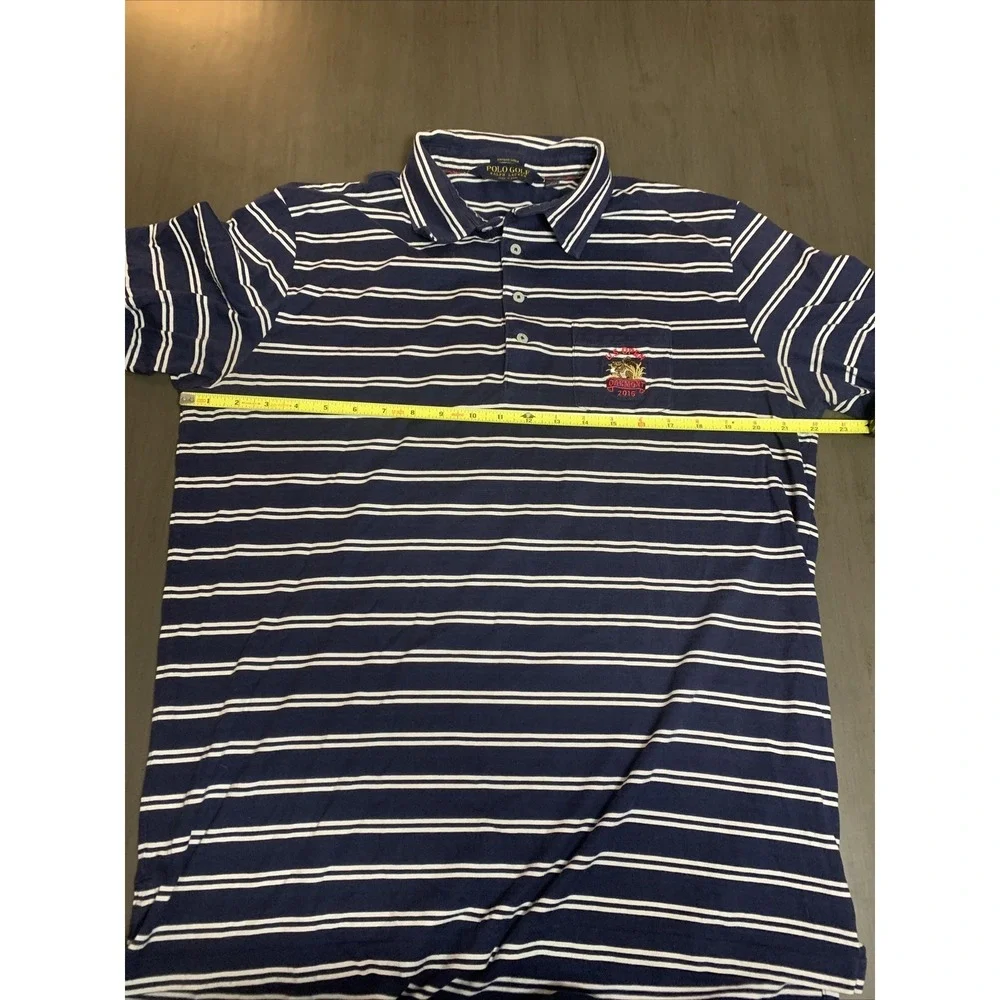 Mens 2016 US Open at Oakmont Golf Shirt by Ralph‎ Lauren in Large red pony